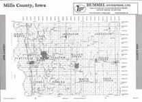 Mills County Map, Mills County 2006